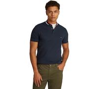 Tommy Hilfiger Men's Regular Fit Short Sleeve Polo Shirt, Blue (Desert Sky), L