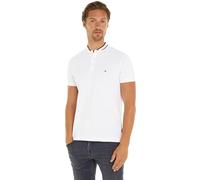 Tommy Hilfiger Men's Regular Fit Short Sleeve Polo Shirt, White (White), 3XL