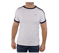 Tommy Hilfiger Men's Rn Tee Ss Um0um00562 T-shirt, White (White), M