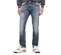 Tommy Hilfiger Mens Scanton Faded Slim-Fit Jeans in Denim - Blue Polycotton - Size 31W/30L