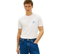 Tommy Hilfiger Men's Script Monogram Swimshop Tee MW0MW43066, White, S