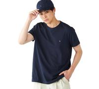 Tommy Hilfiger Mens Shirt Core Stretch Slim Cneck Tee, Navy, Size XXL
