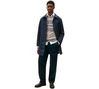 Tommy Hilfiger Men's Short Coat Packaway Car Coat with Side Pockets, Blue (Desert Sky), M