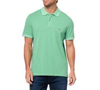 Tommy Hilfiger Men's Short Sleeve Casual Polo Shirts in Regular Fit with Garment Dye Cotton Short Sleeve Casual Polo Shirts in Regular Fit with Garment Dye Cotton (Pack of 1)