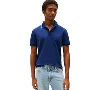 Tommy Hilfiger Men's Short-Sleeved Casual Dri Polo Shirts in Regular Fit with Moisture Wicking and Stretch, Desert Sky Tipped, L
