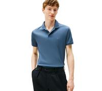 Tommy Hilfiger Men's Short-Sleeved Polo Shirt, Aegean Blue, L