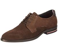 Tommy Hilfiger Men's Signature Hilfiger Suede Shoe Fm0fm04215 Derby