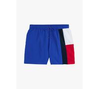 Tommy Hilfiger Men's Slim Fit Mid Length Swim Shorts In Wedge Blue Size S