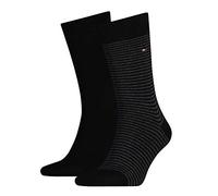 Tommy Hilfiger Men's Small Stripe Men's Socks (2 Pack)