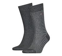 Tommy Hilfiger Men's Small Stripe Men's Socks (2 Pack)