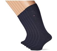 Tommy Hilfiger mens Sock 6 Pack Ecom Sock 6 Pack Ecom, Dark Navy, 9-11 UK