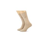 Tommy Hilfiger Mens Classic CLSSC SOCK, Beige, 9-11 UK