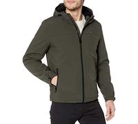 Tommy Hilfiger Men's Soft Shell Sherpa Lined Performance Jacket, Green, S