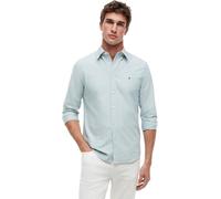 Tommy Hilfiger Solid Heritage Oxford Rf Long Sleeve Shirt Green M Men