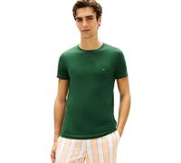Tommy Hilfiger Men's Stretch Slim Fit Tee Mw0Mw10800, Green, XL