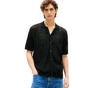 Tommy Hilfiger Men's Structured Knit Short Sleeve Regular Fit Overshirt