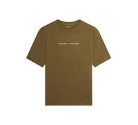 Tommy Hilfiger Mens T-Shirt - Dark Green Cotton - Size Large