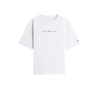 Tommy Hilfiger Mens T-Shirt - Light Grey Cotton - Size X-Large