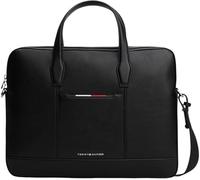 Tommy Hilfiger Men's TH CENTRAL SLIM COMPUTER BAG AM0AM13484 Computer Bag, Black (Black), OS