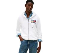 Tommy Hilfiger Men's Th Colour Flag Zip Through Mw0mw40043 Zip Through Hoodie (pack of 1)