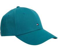 Tommy Hilfiger Men's Th Flag Cotton 6 Panel Cap Am0Am13008 Cap, Green, One Size