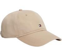 Tommy Hilfiger Men's Th Flag Soft 6 Panel Cap AM0AM14099 Cap, Beige, One Size