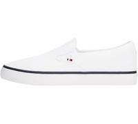 Tommy Hilfiger Men's TH HI Vulc CORE Low II Slipon FM0FM05514 Low Top, White (White), 10.5