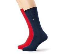 Tommy Hilfiger Men's Th Men Sock Classic 2p Calf Socks Not Applicable, Multicolour (Tommy Original 085), 6/8/2019 (Manufacturer Size: 39)