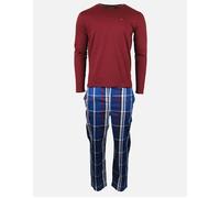 Tommy Hilfiger Men's TH Original Plaid Pyjama Set, Red