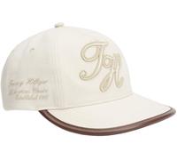 Tommy Hilfiger Men's TH Script Elevated 5 Panel Cap AM0AM14032 Cap, Beige, One Size