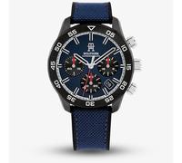 Tommy Hilfiger Mens TH85 Blue Chronograph Fabric Strap Watch 1792183