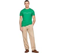 Tommy Hilfiger Men's Tommy Logo Tee Mw0mw11797 S/S T-Shirts, Green (Olympic Green), XS