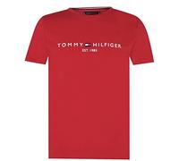 Tommy Hilfiger Men's Tommy Logo Tee T-Shirt, Regatta Red, M