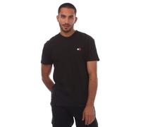 Tommy Hilfiger Mens Tonal Badge T-Shirt in Black Cotton - Size 2XL