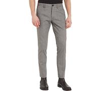 Tommy Hilfiger Men's Trousers Bleecker Chino, Grey (Medium Grey Heather), 30W / 32L