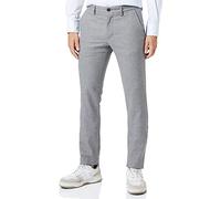 Tommy Hilfiger Men's Trousers Bleecker Chino, Grey (Medium Grey Heather), 31W / 30L