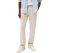 Tommy Hilfiger Men's Trousers Twill Chinos Regular Fit with Stretch, White (October Grey), 31W/32L