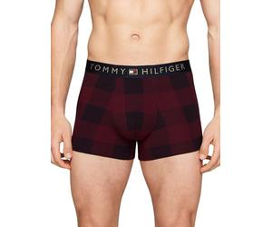 Tommy Hilfiger Men's Trunks & Socks Gift Set, Multicolor (Buffalo Check/Des Sky), XL