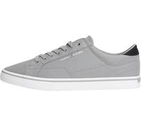 Tommy Hilfiger Men's Vulc Core Long Lace FM0FM05688 Low Top, Grey (Universal Grey), 8