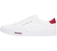 Tommy Hilfiger Men's Vulc Core RWB Long Lace CVS FM0FM05813 Low Top, White (White), 7