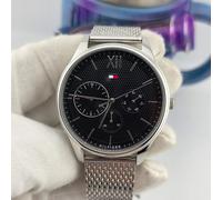 Tommy Hilfiger 1791415 Argentae Multifunction Steel Watch - Analog Quartz, 44mm, Silver, Water Resistant 50m
