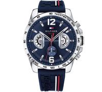 Tommy Hilfiger Men's Watch Decker 1791474 Blue dial Blue Strap Watch