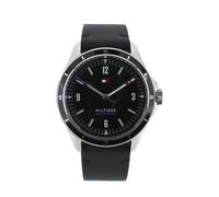 Tommy Hilfiger Men's Watch Black Leather Strap Maverick 1791904 For Him
