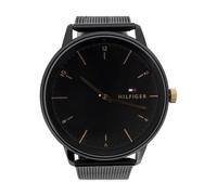 Tommy Hilfiger Men's Watch Black Metal Mesh Strap Hendrix 1791845 For Him