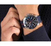 Tommy Hilfiger Men's Watch Decker 1791474 Blue dial Blue Strap Watch