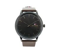 Tommy Hilfiger Analogue Quartz Watch for Men with Brown Leather Strap - 1791876