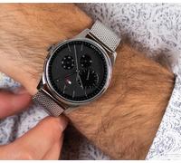 Tommy Hilfiger Mens Horloge 1791415 Multicolour - Grey Stainless Steel (archived) - One Size