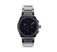Tommy Hilfiger Men's Watch Silver Strap Blue Dial Connor 1791896 For Him