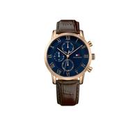 Tommy Hilfiger Men's Watch TH1791399 Brown Leather, New with Tags