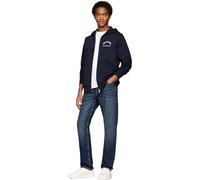 Tommy Hilfiger Men's Zip Hoodie, Blue (Desert Sky), S